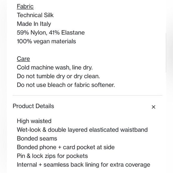 Aday Through it Higher Leggings with Zippered Pockets - Picture 7 of 8